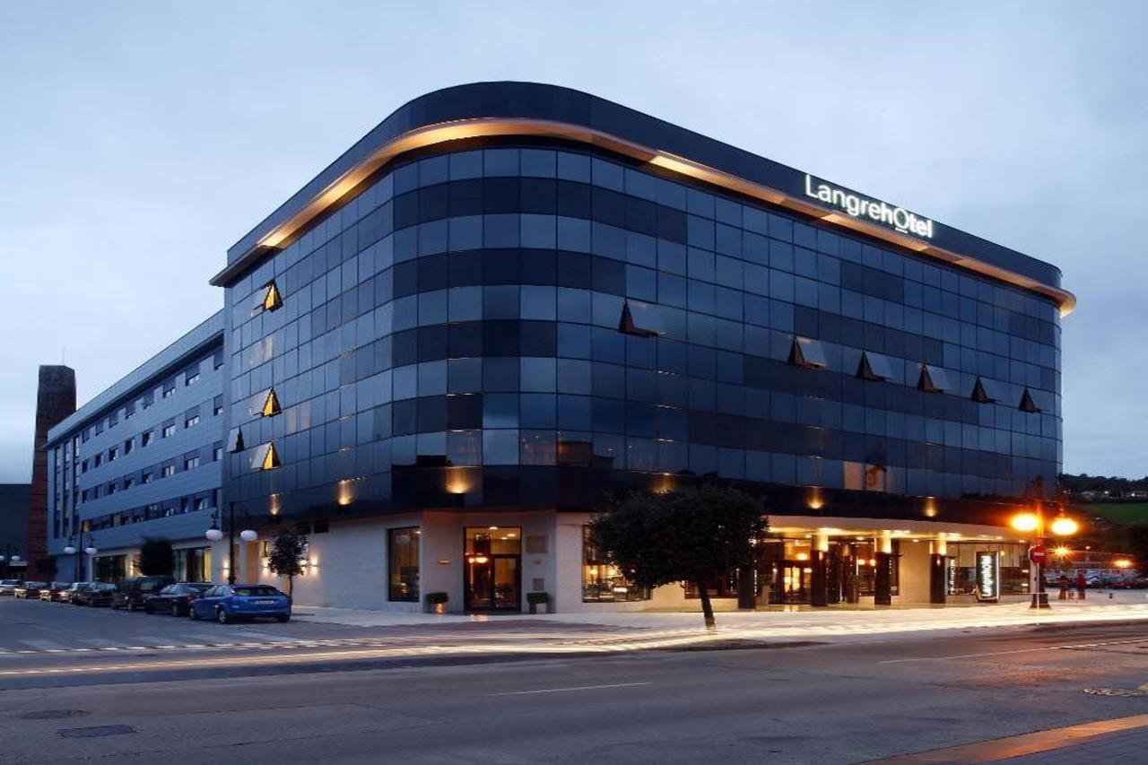 Azz Asturias Langrehotel & Spa Langreo Exterior foto